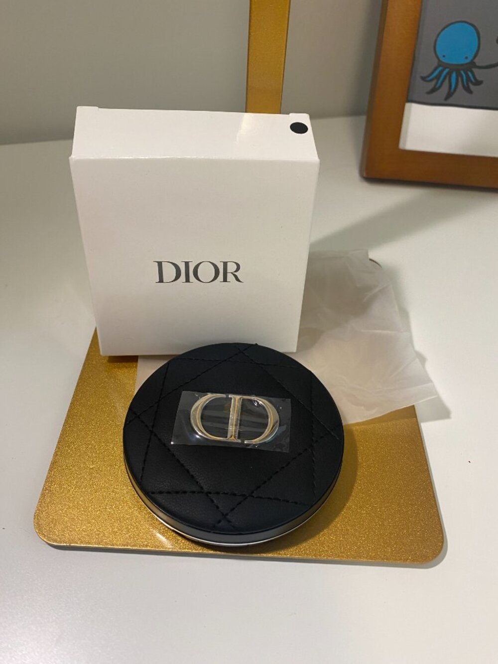 NWT NIB Dior Beauty Bundle (Makeup brushes with case and Mirror) - Picture 7 of 10